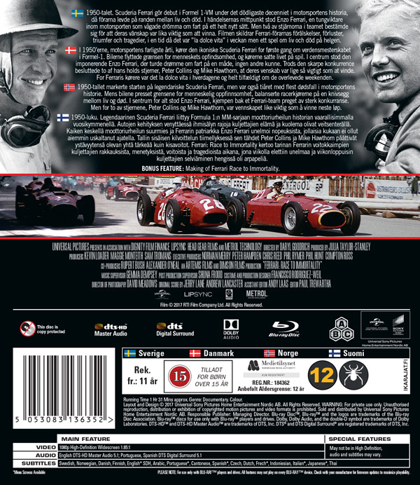 Ferrari: Race To Immortality (Blu-ray) - 2