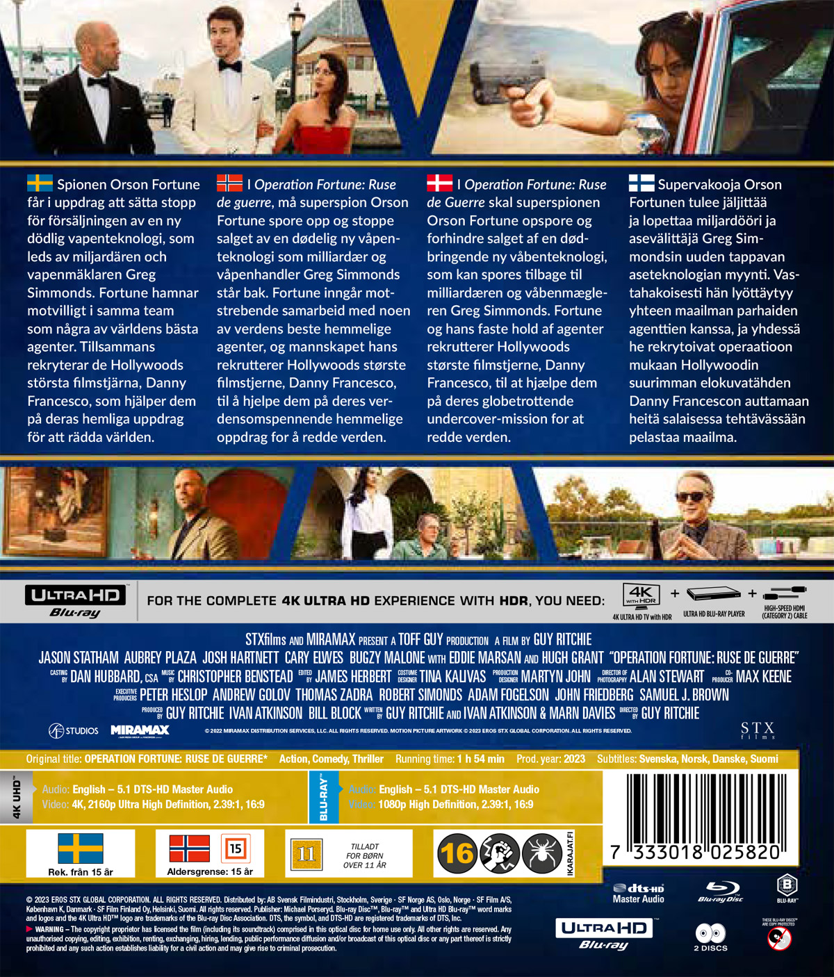 Operation Fortune: Ruse De Guerre (4K Ultra HD + Blu-ray) - 2