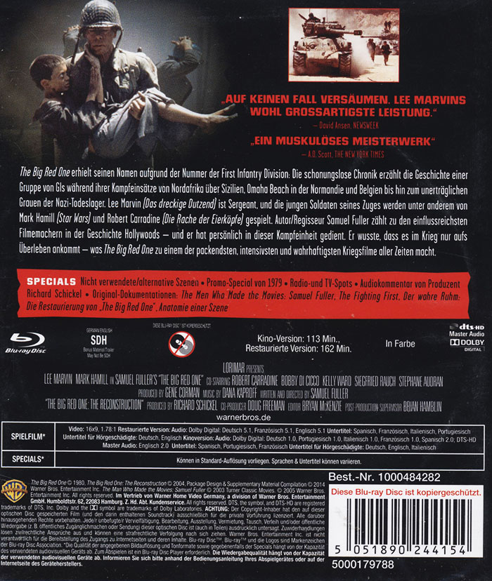 Big Red One (ej svensk text) (Blu-ray) - 2