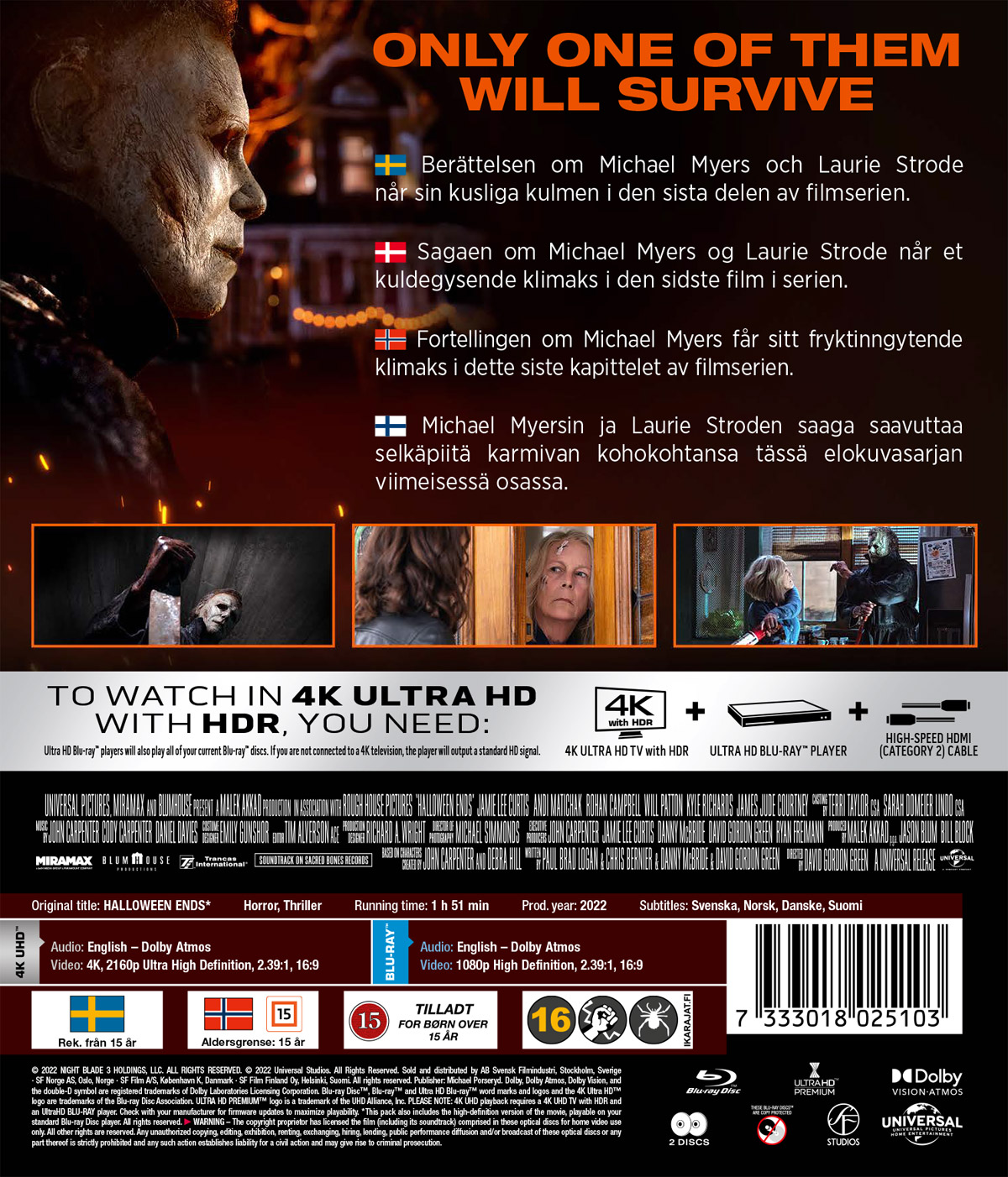 Halloween Ends (4K Ultra HD + Blu-ray) - 2