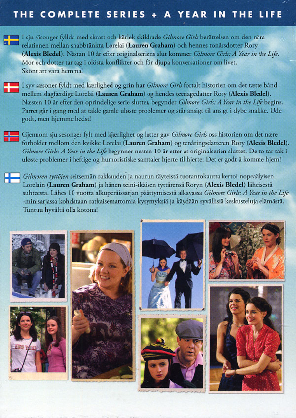 Gilmore Girls Complete Box Säsong 1-7 + A Year In the Life (44-disc) - 2