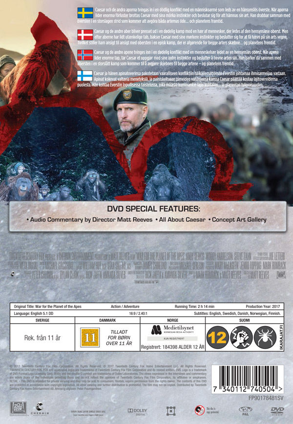 War For the Planet of the Apes - 2