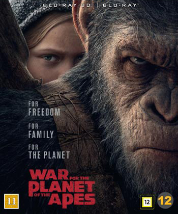 War For the Planet of the Apes (Real 3D + Blu-ray) (2-disc)