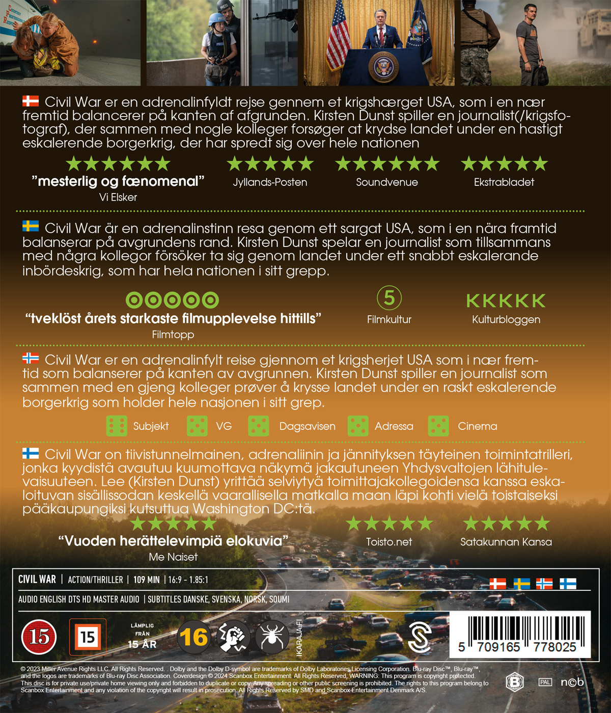 Civil War (Blu-ray) - 2
