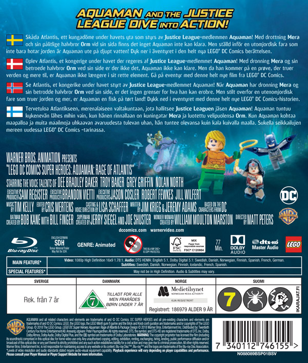 Lego DC Aquaman: Rage of Atlantis (Blu-ray) - 2