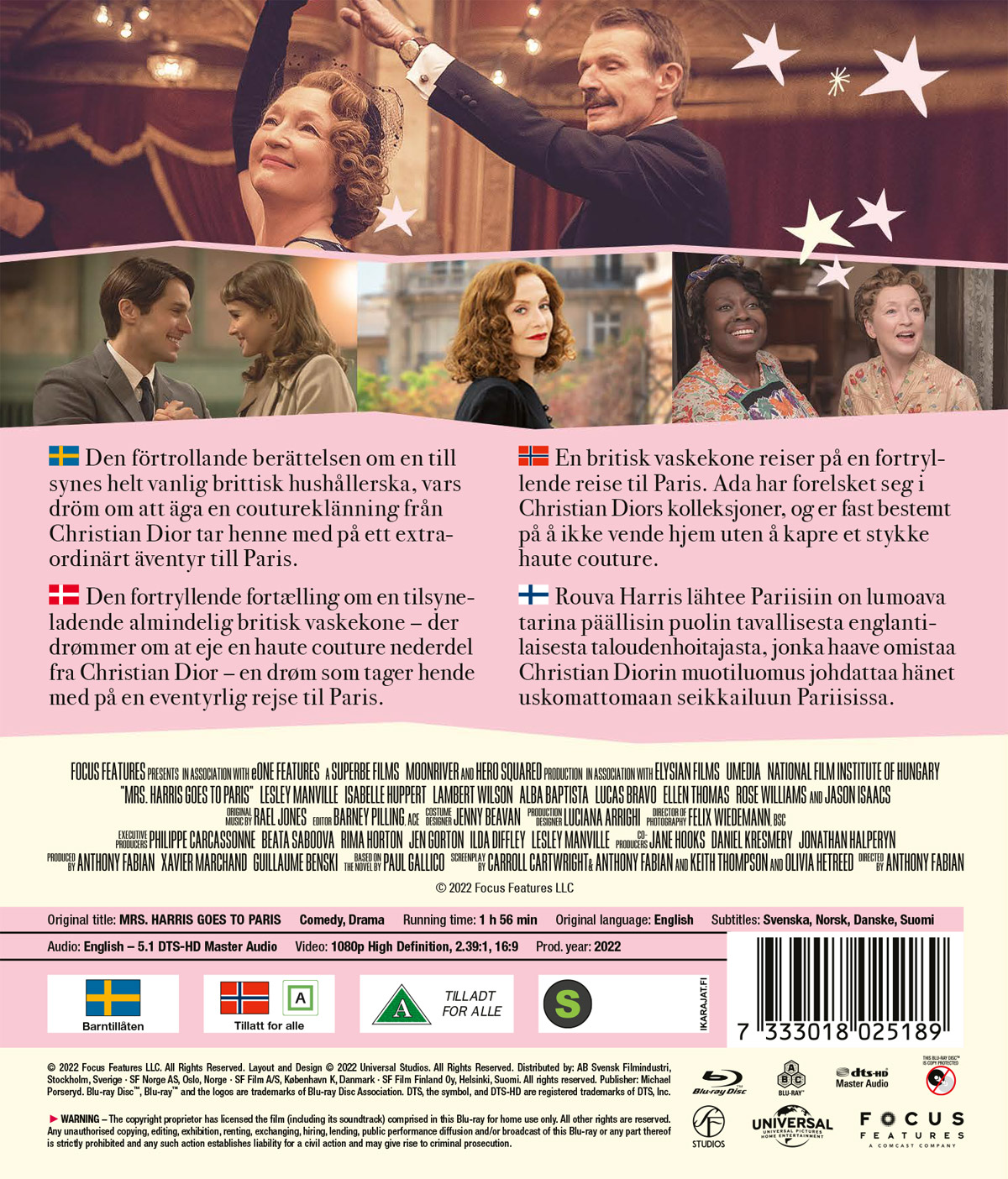 Mrs. Harris Goes To Paris (Blu-ray) - 2