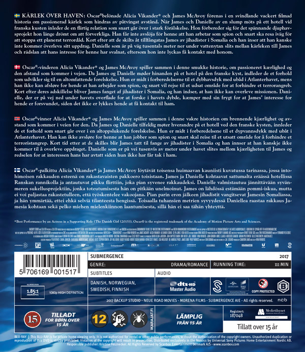 Submergence (Blu-ray) - 2