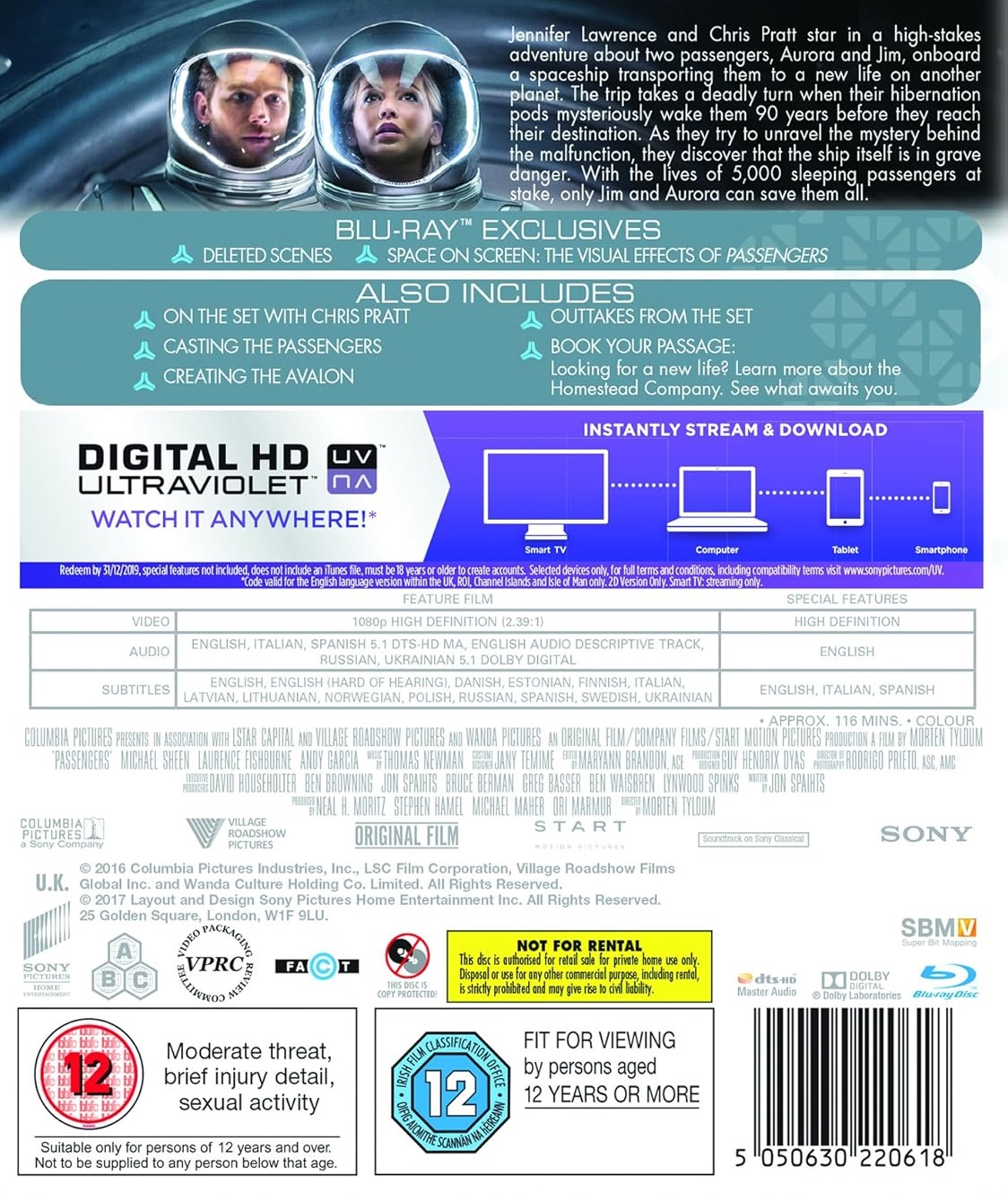 Passengers (Blu-ray) - 2