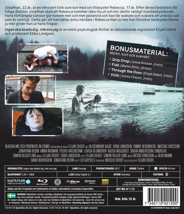 Ingen Ska Skada Dig, Inte Ens Jag (Blu-ray) - 2
