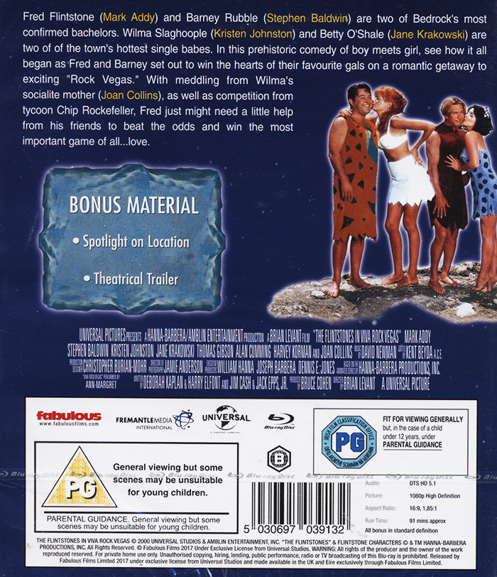 Flintstones In Viva Rock Vegas (ej svensk text) (Blu-ray) - 2