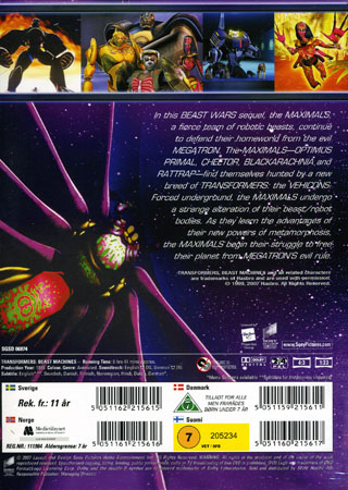 Transformers - Beast Machines - Hela Serien (4-disc) - 2