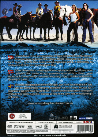 McLeod's Daughters - Säsong 1-3 (20-disc) - 2