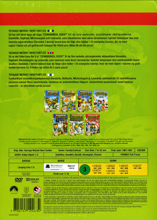 Teenage Mutant Hero Turtles 1-7 - Original Turtles Collection (7-disc) - 2