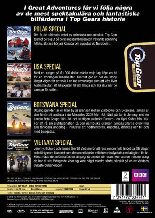 Top Gear - Great Adventures (2-disc) - 2