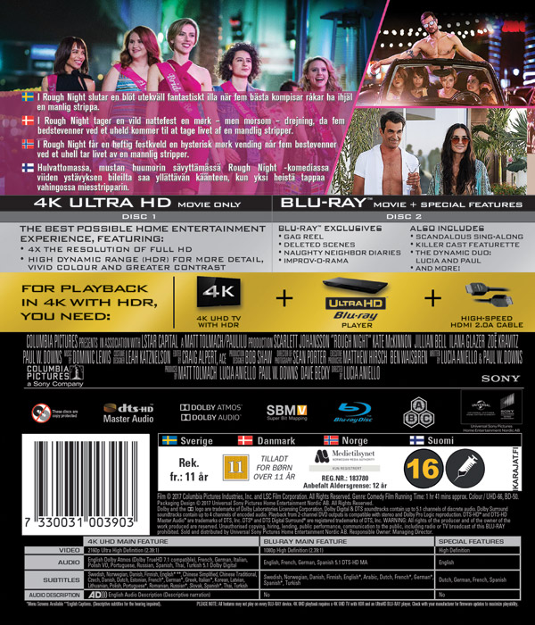 Rough Night (4K Ultra HD Blu-ray) - 2