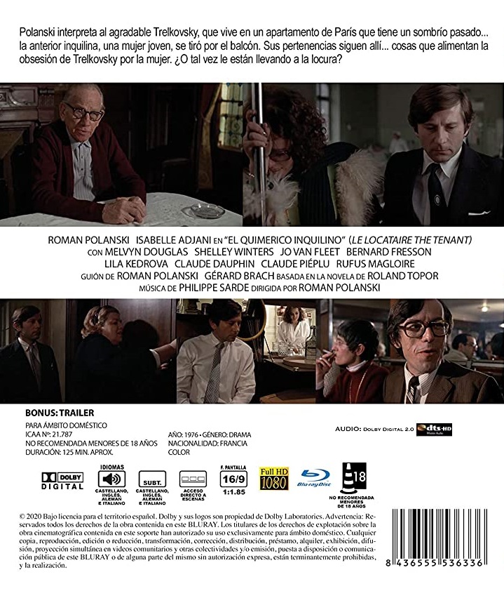 The Tenant (ej svensk text) (Blu-ray) - 2