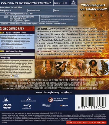 Prince of Persia - Sands of Time (Blu-ray + DVD) - 2