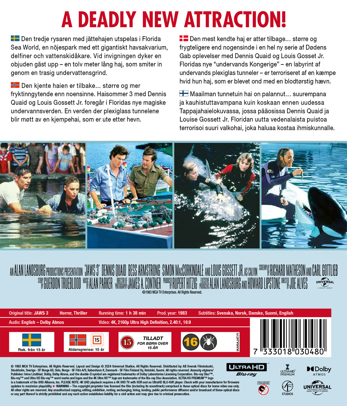 Jaws 3 (4K Ultra HD) - 2