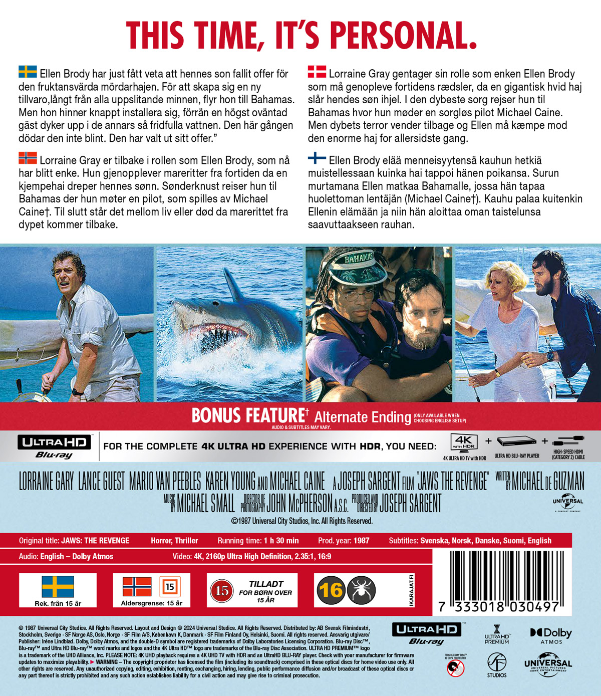 Jaws 4 - Revenge (4K Ultra HD) - 2
