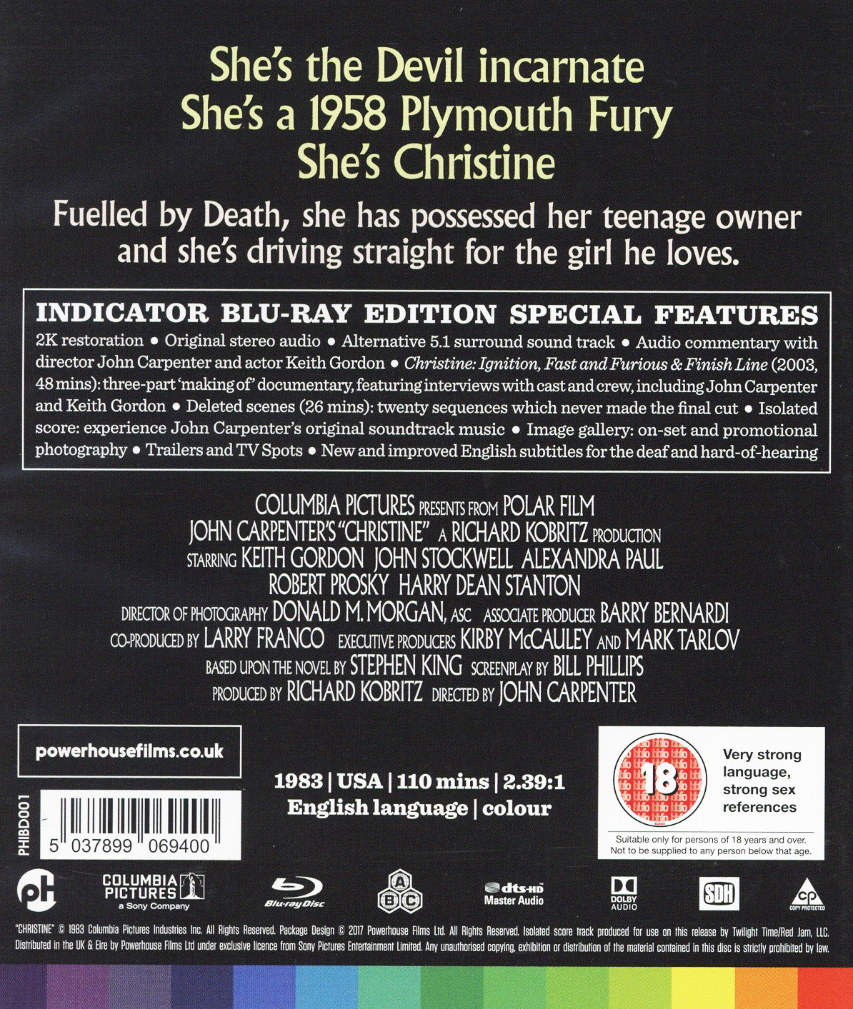 Christine (ej svensk text) (Blu-ray) - 2