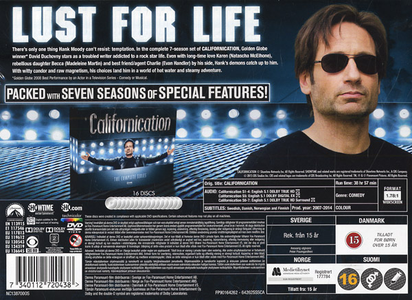 Californication - Säsong 1-7 - 2
