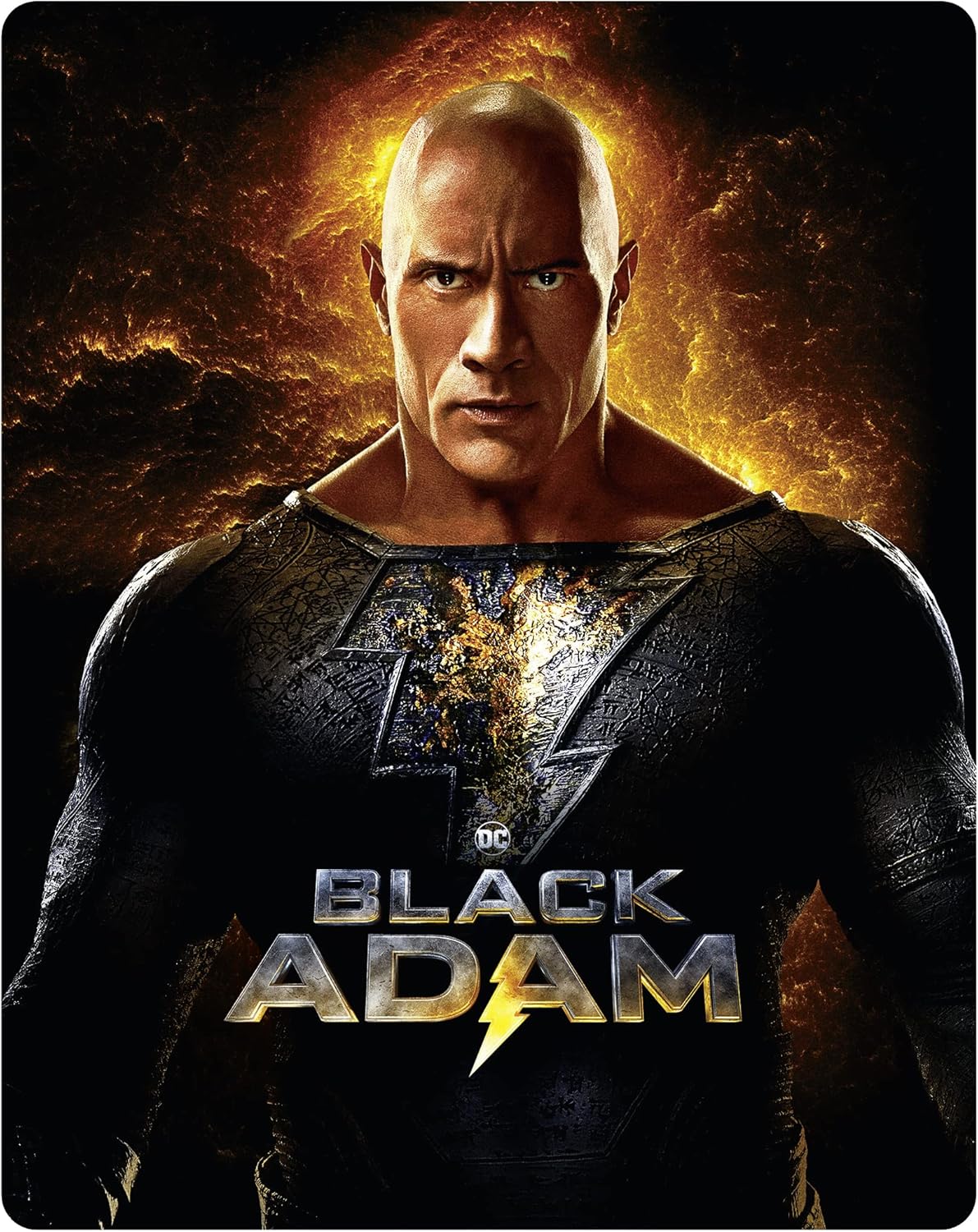 Black Adam (Steelbook) (ej svensk text) (4K Ultra HD + Blu-ray)