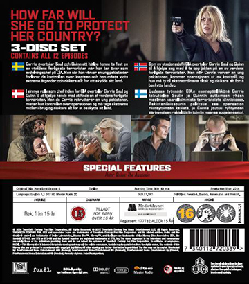 Homeland - Säsong 4 (Blu-ray) - 2