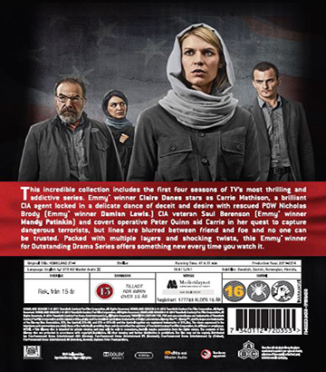 Homeland - Säsong 1-4 (Blu-ray) - 2