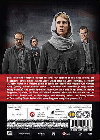 Homeland - Säsong 1-4 - 2