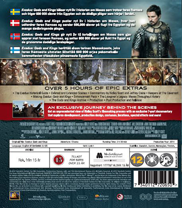 Exodus - Gods and Kings (Blu-ray + Real 3D) - 2