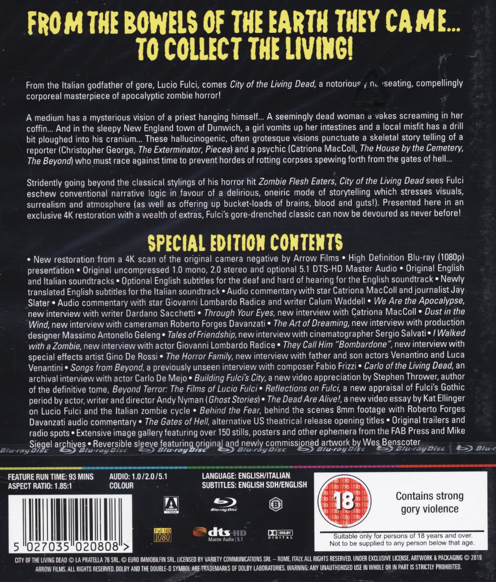 City of the Living Dead (ej svensk text) (Blu-ray) - 2