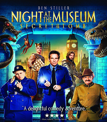 Natt på Museet 3 - Gravkammarens Hemlighet (Blu-ray)Night At the Museum - Secret of the Tomb