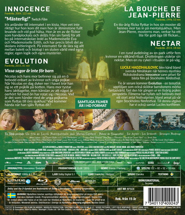 Innocence / Evolution (Blu-ray) - 2
