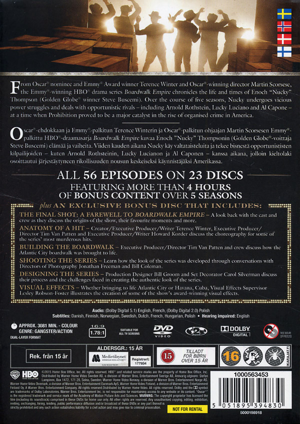 Boardwalk Empire - Säsong 1-5 - 2