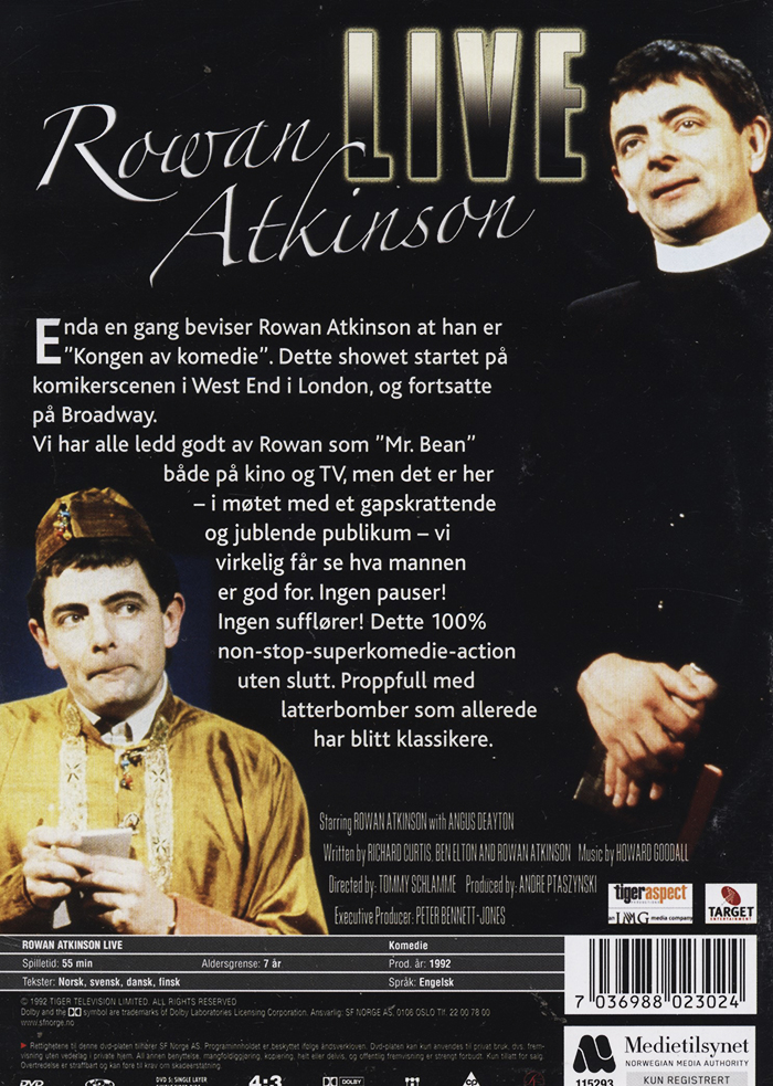 Rowan Atkinson Live - 2