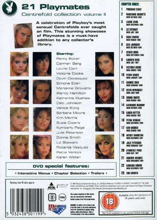 Playboy - 21 Playmates Centrefold Collection Volume II (ej svensk text) - 2