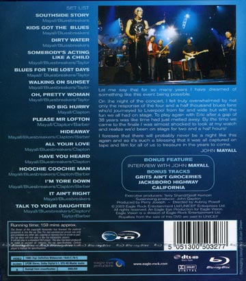 John Mayall & The Bluesbreakers And Friends - 70th Birthday Concert (Blu-ray) - 2