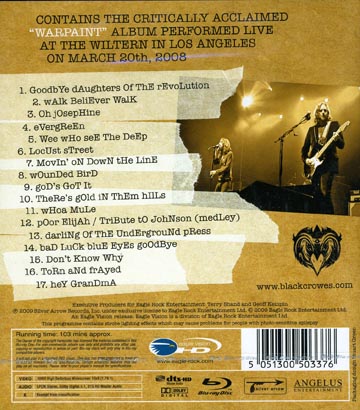 Black Crowes - Warpaint Live (Blu-ray) - 2