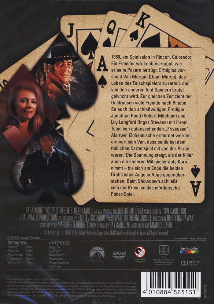 Five Card Stud (ej svensk text) - 2