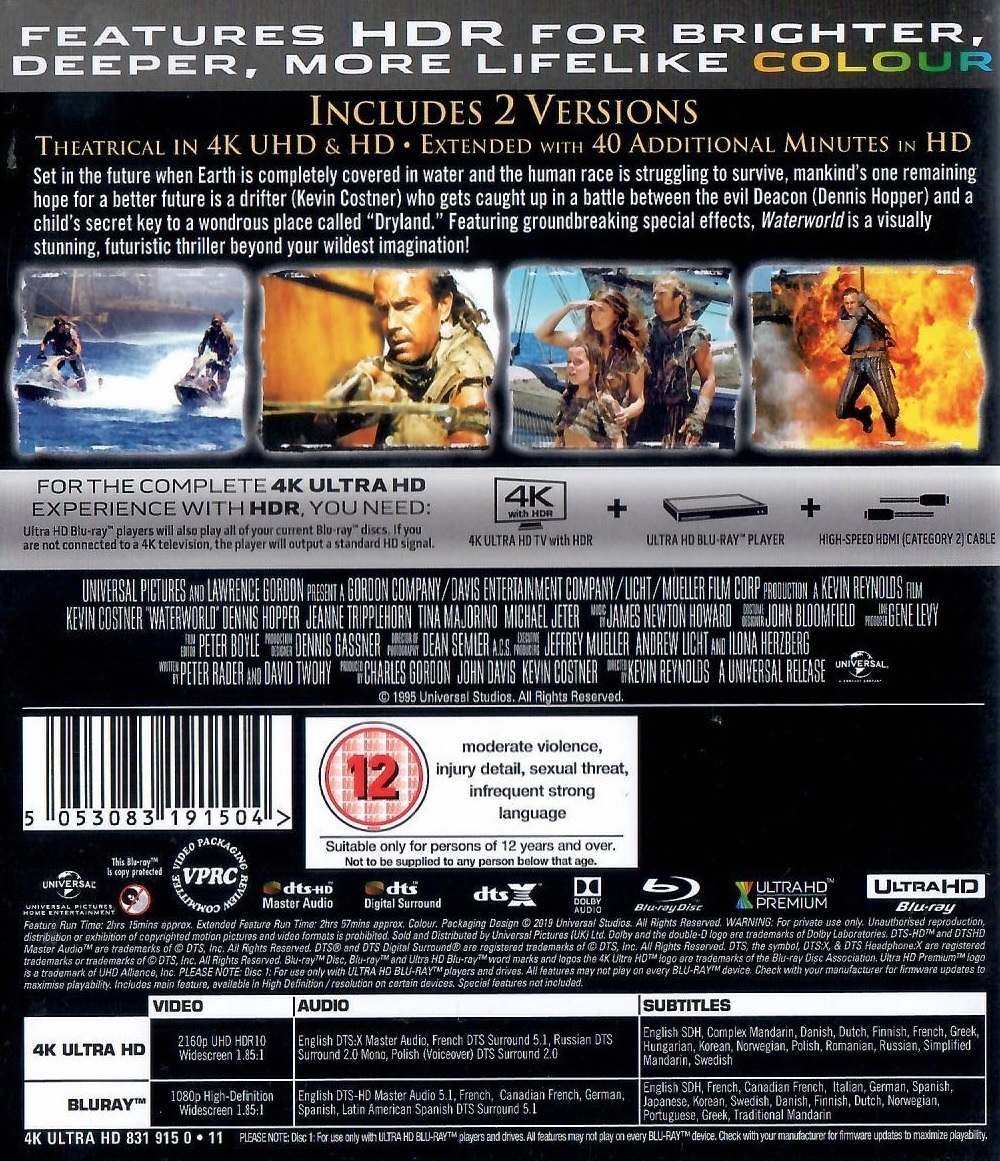 Waterworld (4K Ultra HD + Blu-ray) - 2