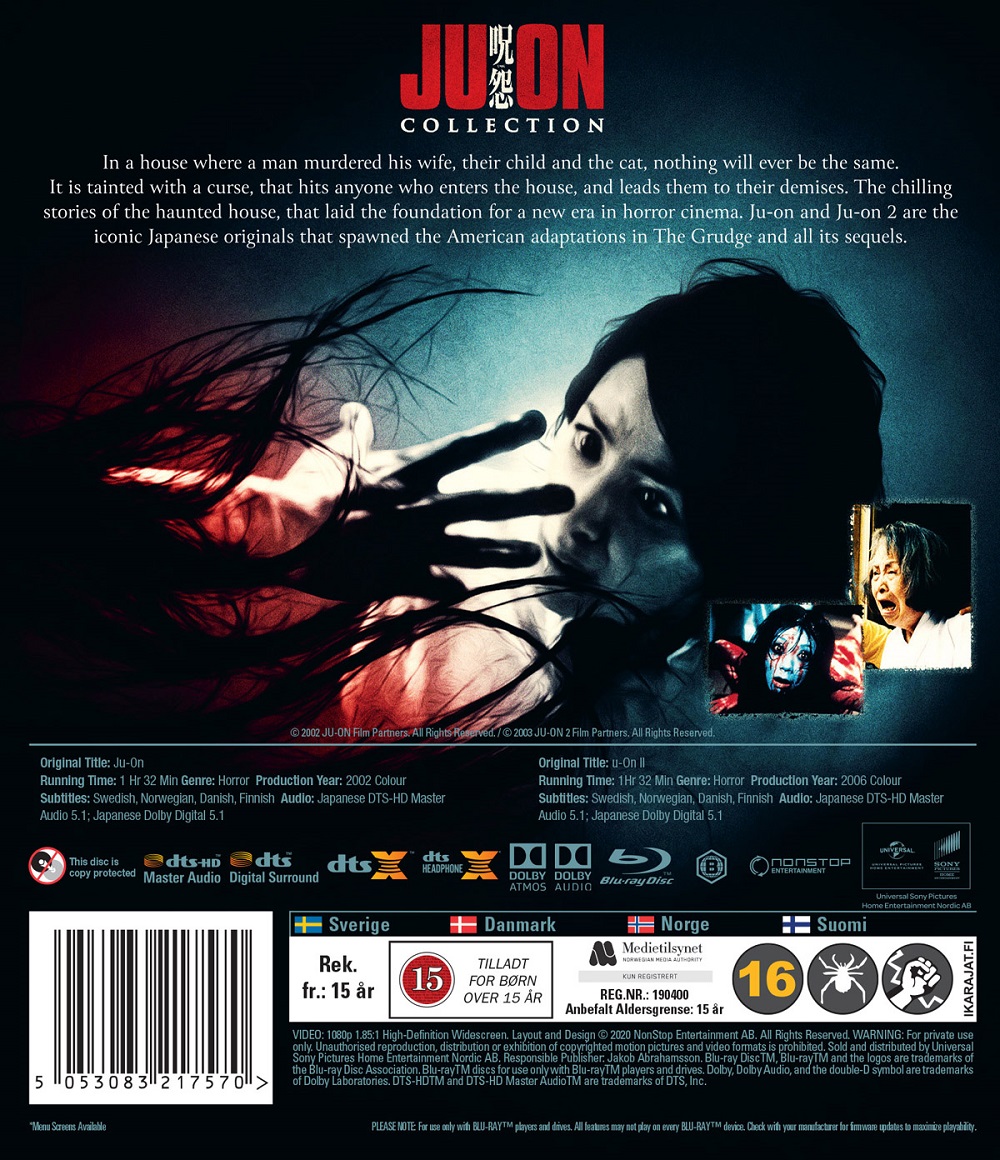 Ju-On 1 & Ju-On 2 (Blu-ray) - 2
