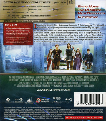Narnia - Prins Caspian (1-disc) (Blu-ray) - 2