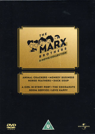 Marx Brothers 8 Movie Collection (8-disc) (ej sv. text på alla filmer)