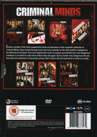Criminal Minds - Säsong 1-7 (41-disc)  - 2