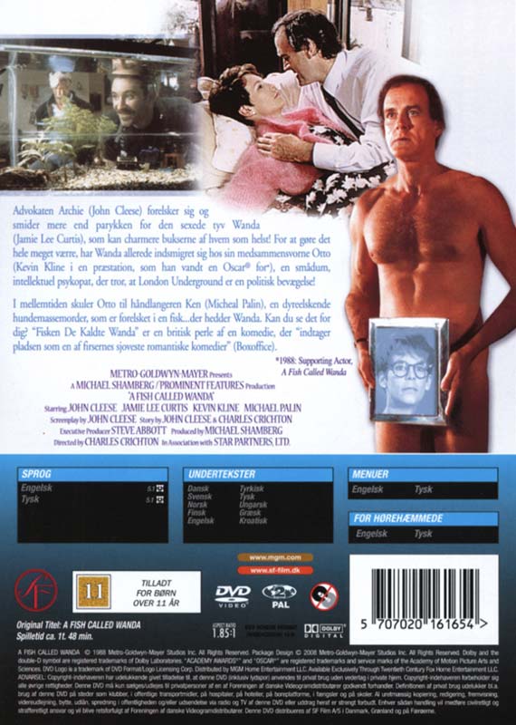 En Fisk Som Heter Wanda (1-disc) - 2