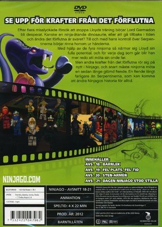 LEGO Ninjago: Masters of Spinjitzu - Avsnitt 18-21 - 2