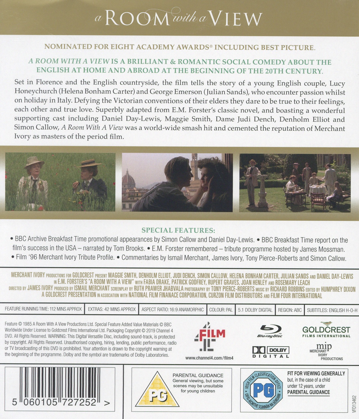 Ett Rum Med Utsikt (ej svensk text) (Blu-ray) - 2