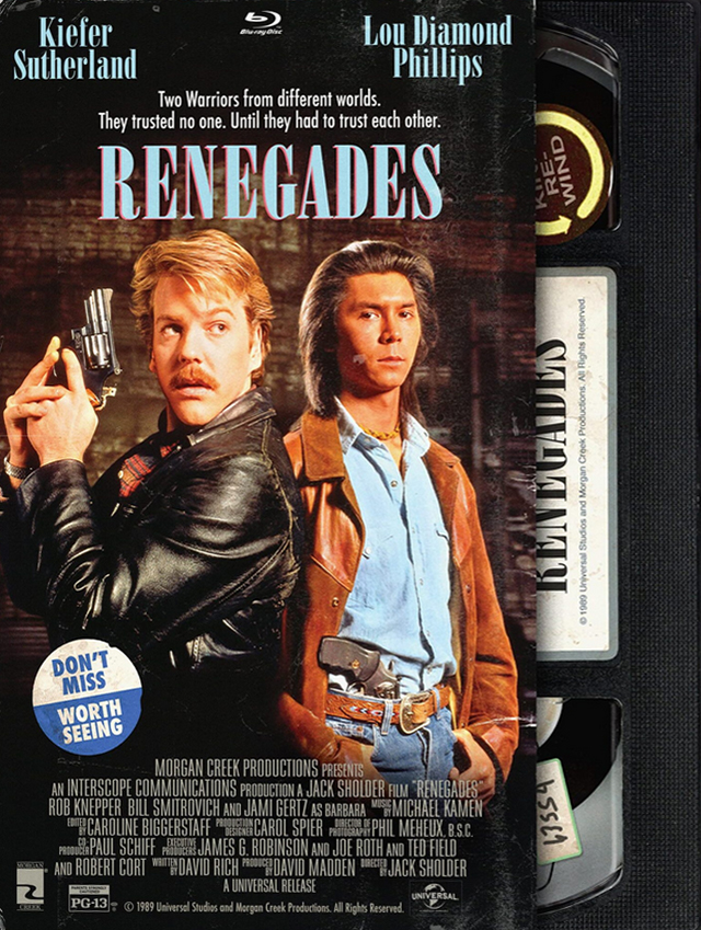 Renegades (Retro VHS Packaging) (ej svensk text) (Blu-ray)