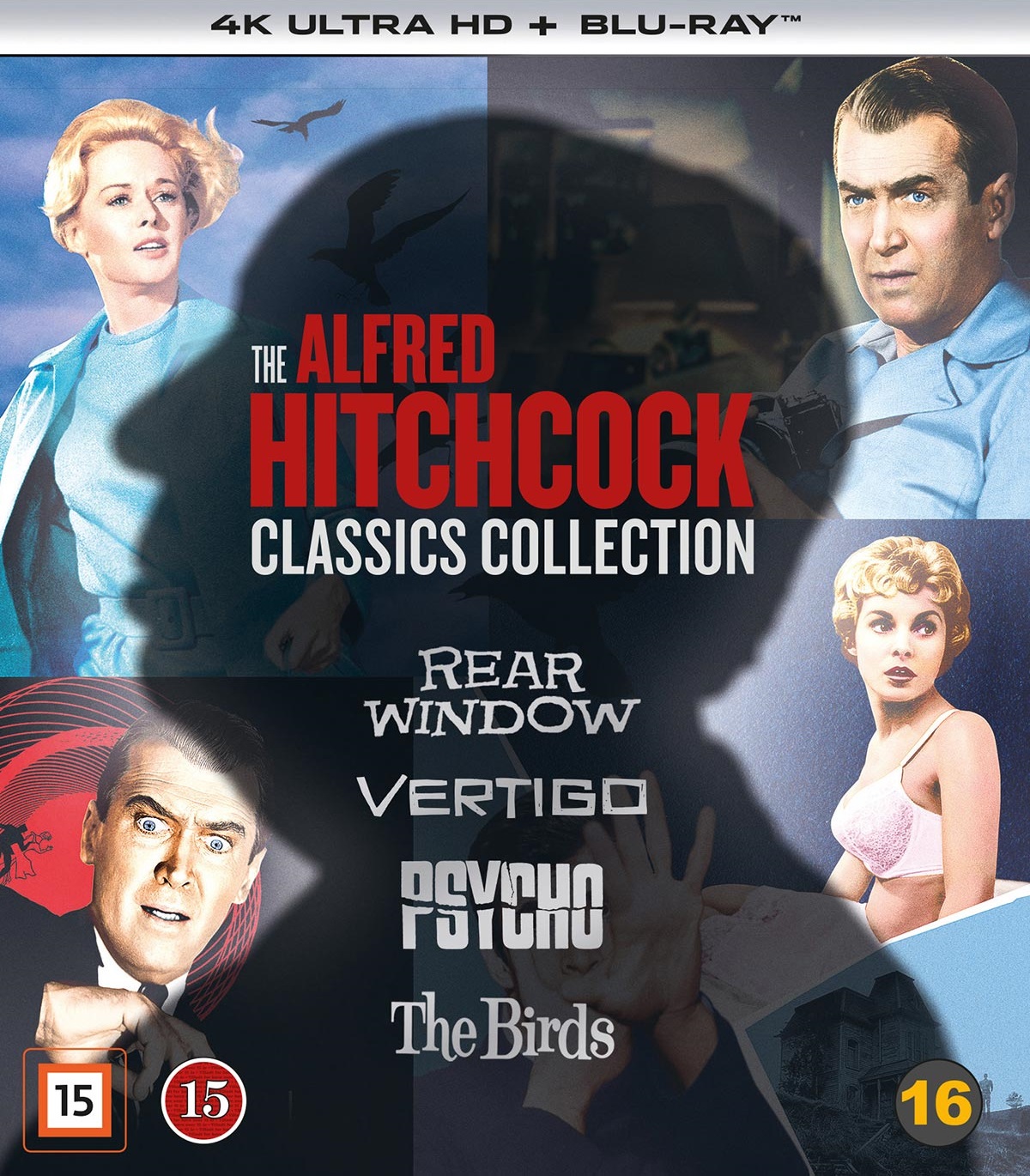 Alfred Hitchcock Classics Collection (4K Ultra HD Blu-ray + Blu-ray)