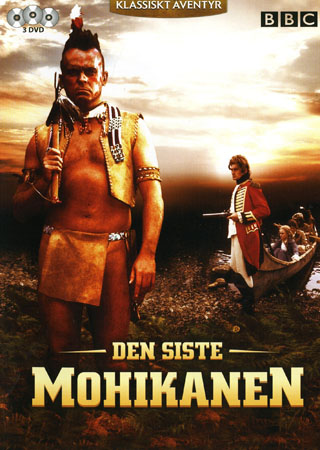 Den Siste Mohikanen (Miniserie) (3-disc)
